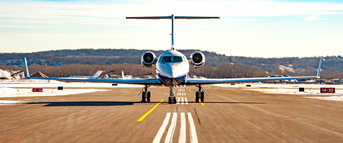 Jet at St Paul Downtown Airport